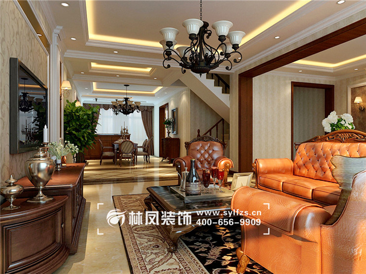 華發(fā)嶺南薈-233-美式風格-客廳.jpg