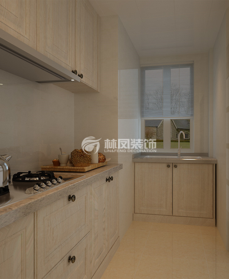 格林馨港灣-92平-美式風(fēng)格-廚房.jpg