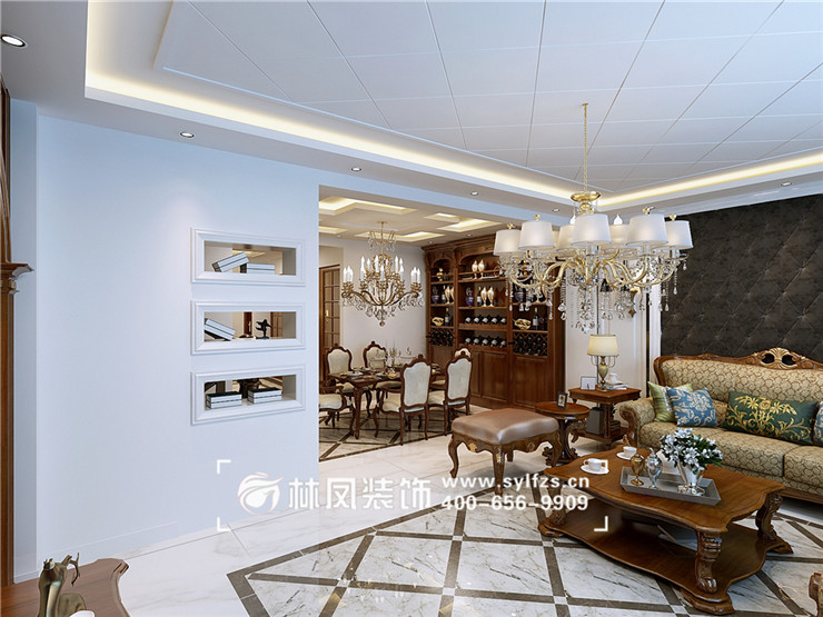 陳聰-美地莊園-160㎡-簡約美式風(fēng)格-客廳2.jpg